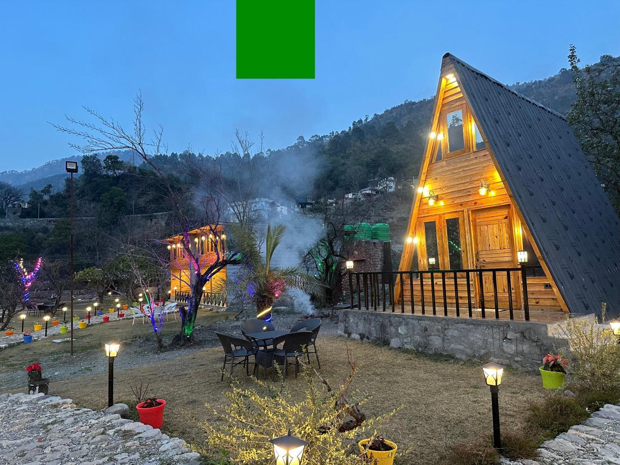 Cabana Riverside Resort - Kainchi Dham Naini Tāl Exterior foto